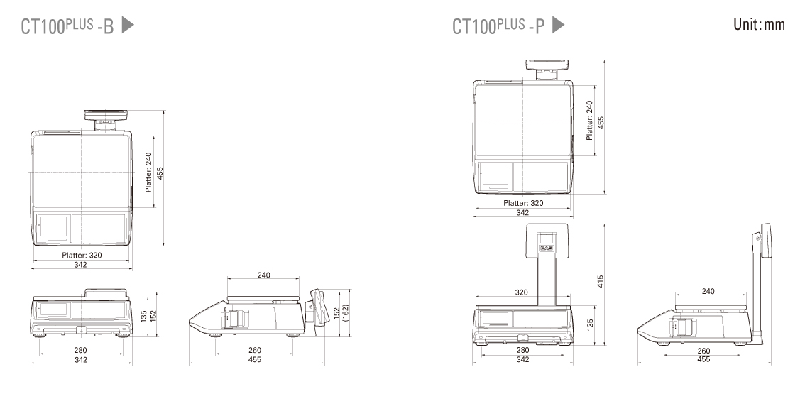 product dimensions