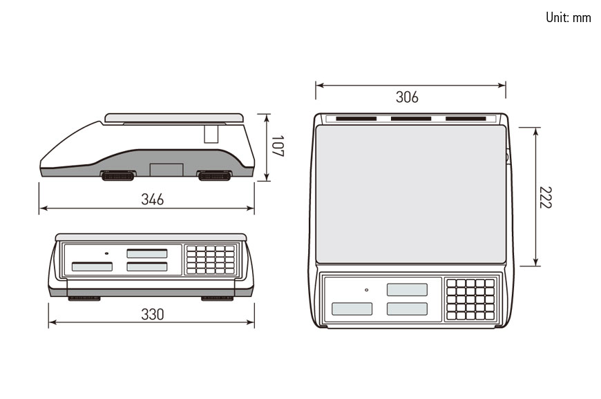 product dimensions